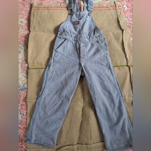 OshKosh B'gosh Vintage Pinstripe Railroad Overalls